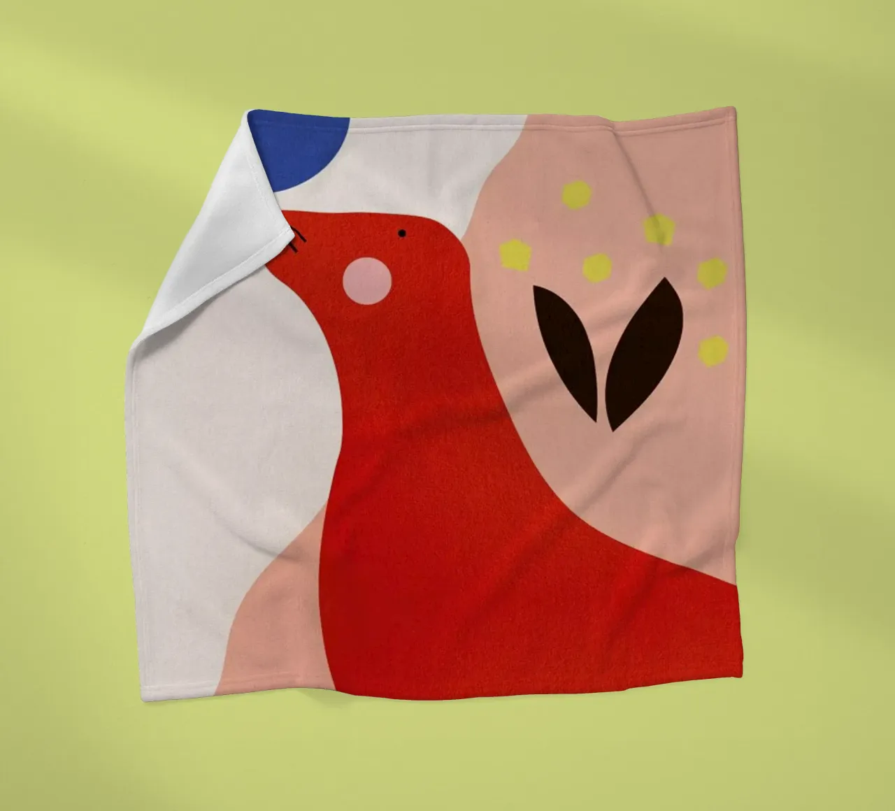 The Perfect Balance coperta in pile da Little Flourishes