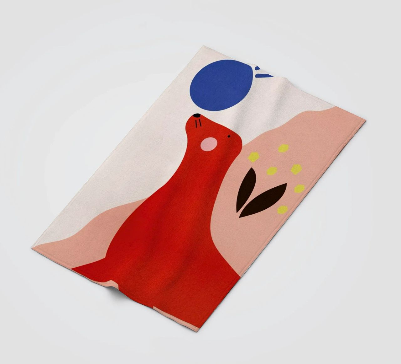 The Perfect Balance coperta in pile da Little Flourishes