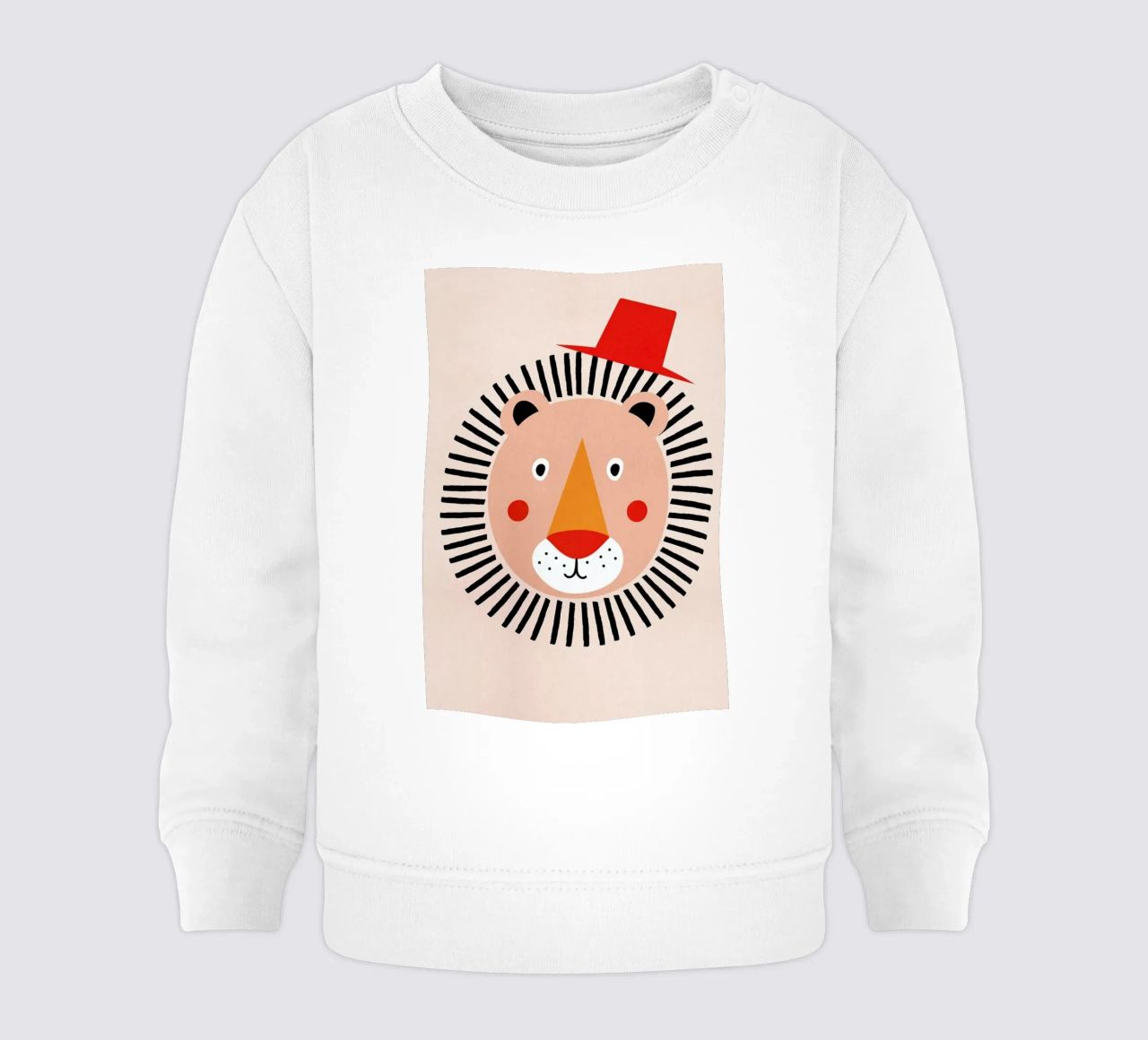 Well Dressed Lion felpa neonato da Little Flourishes