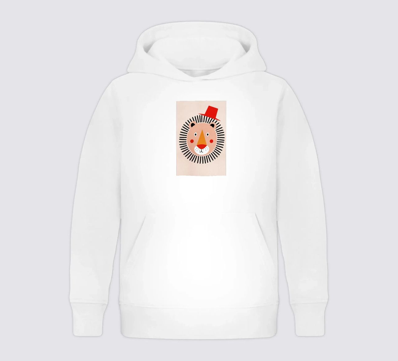 Well Dressed Lion kinder hoodie van Little Flourishes