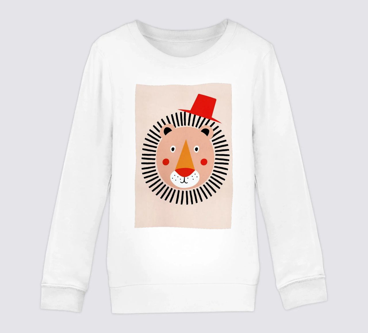 Well Dressed Lion sweat enfant de Little Flourishes