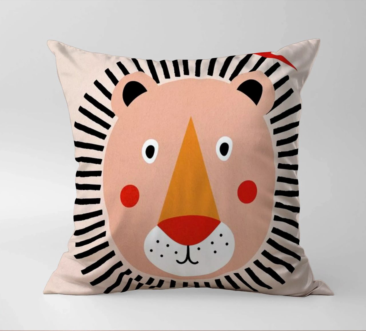 Well Dressed Lion cuscino da Little Flourishes