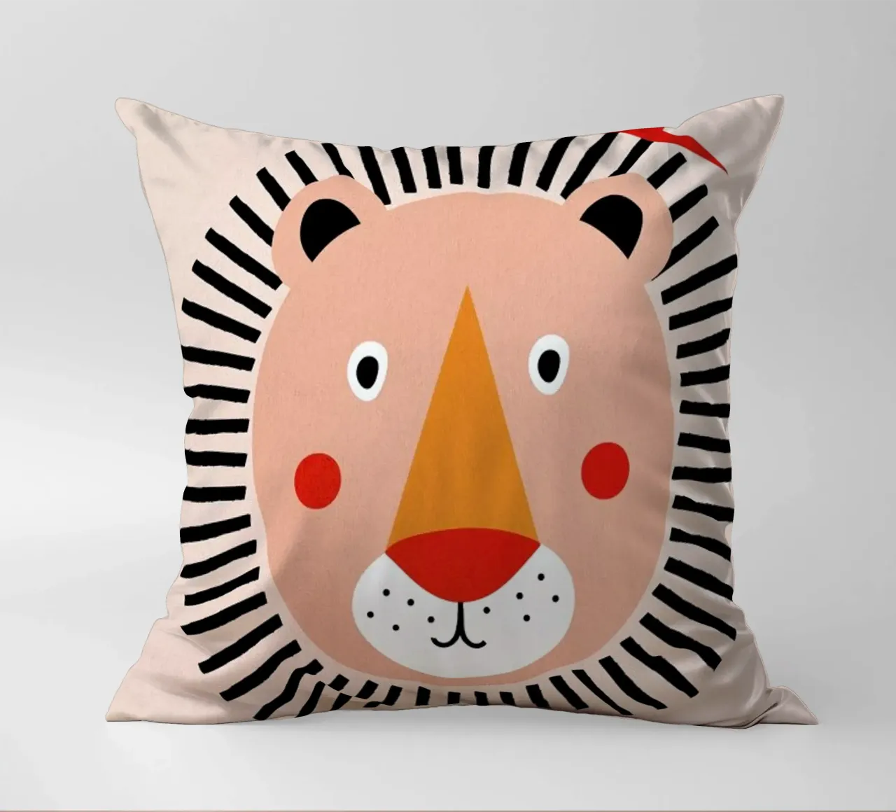 Well Dressed Lion cuscino da Little Flourishes
