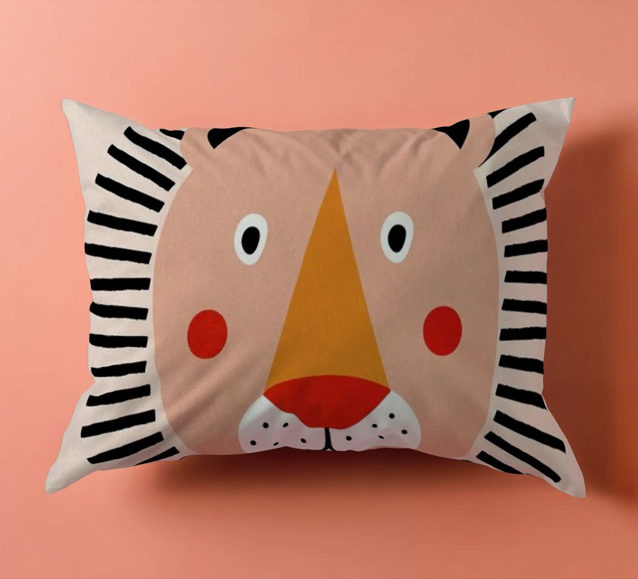 Well Dressed Lion cuscino da Little Flourishes
