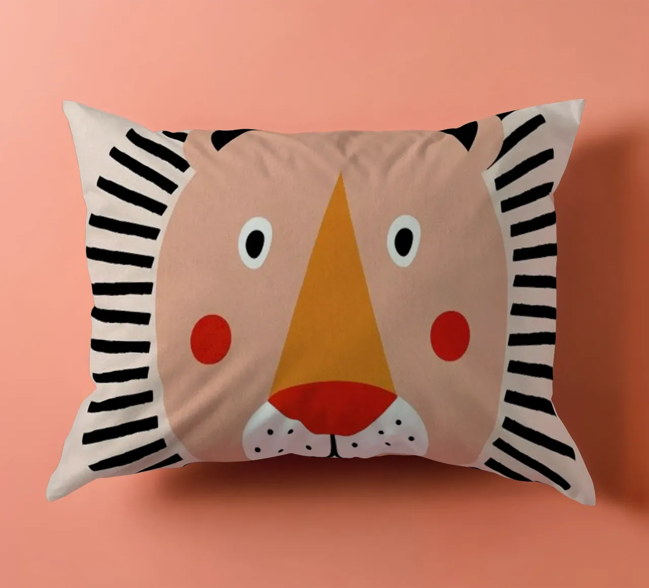 Well Dressed Lion cuscino da Little Flourishes