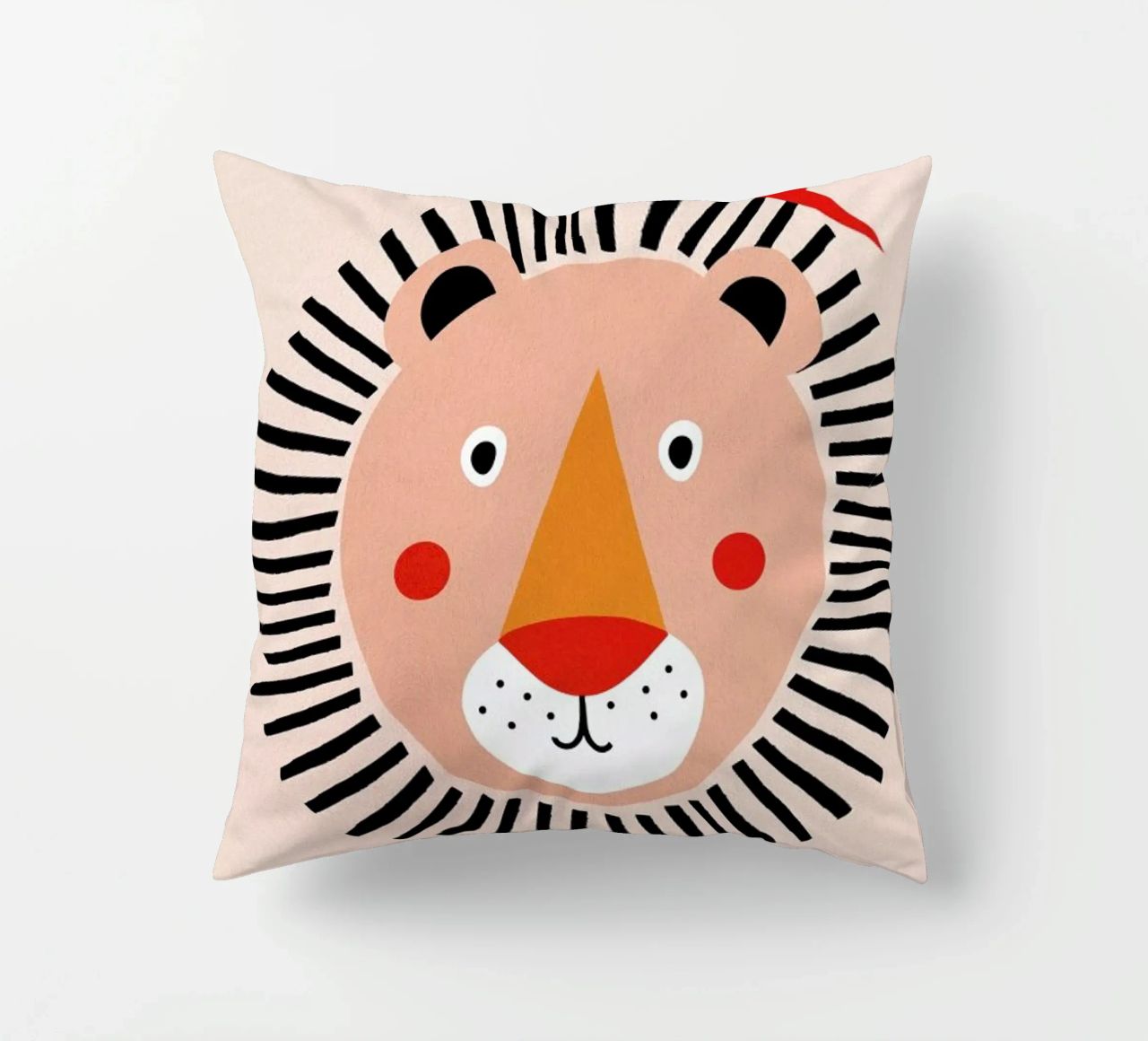 Well Dressed Lion cuscino da Little Flourishes