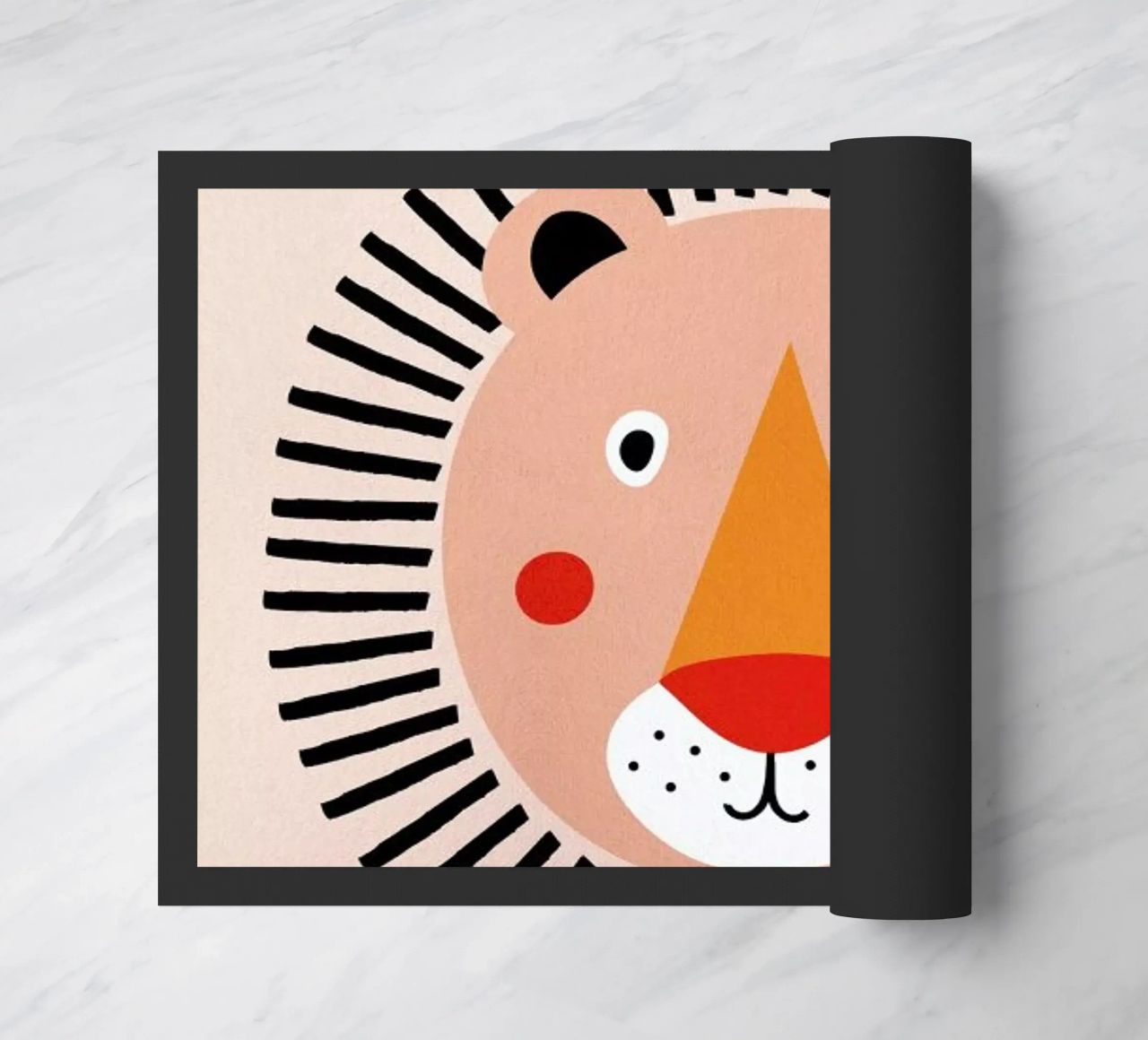 Well Dressed Lion zerbino da Little Flourishes