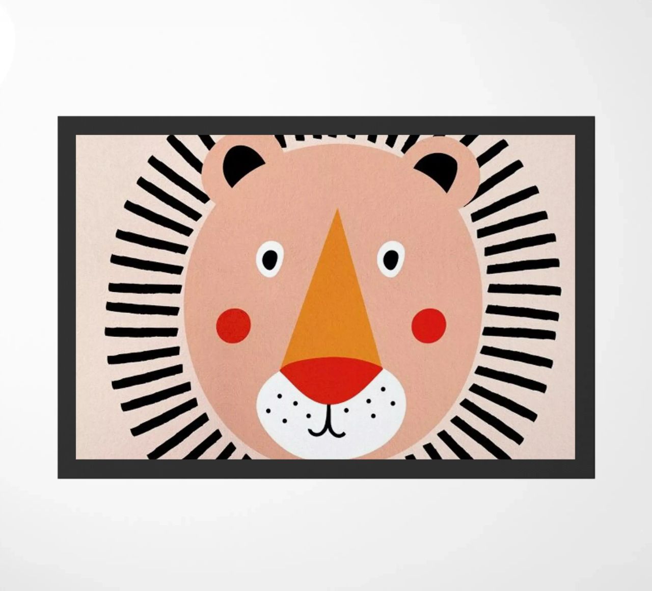 Well Dressed Lion zerbino da Little Flourishes