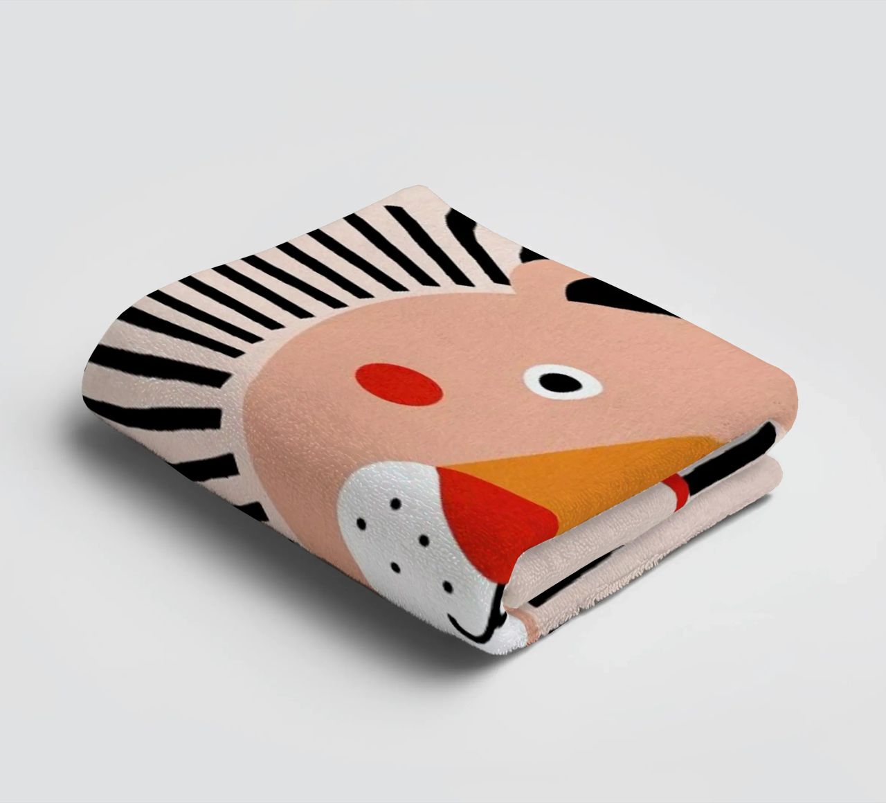 Well Dressed Lion asciugamano da bagno da Little Flourishes