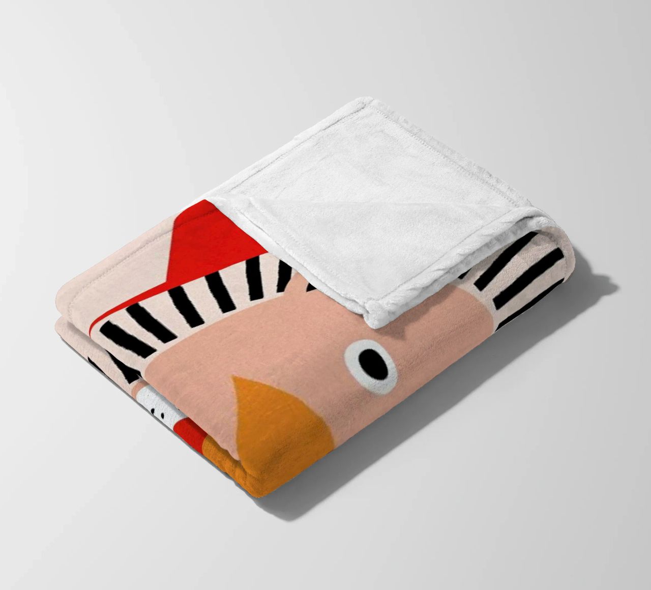 Well Dressed Lion coperta in pile da Little Flourishes