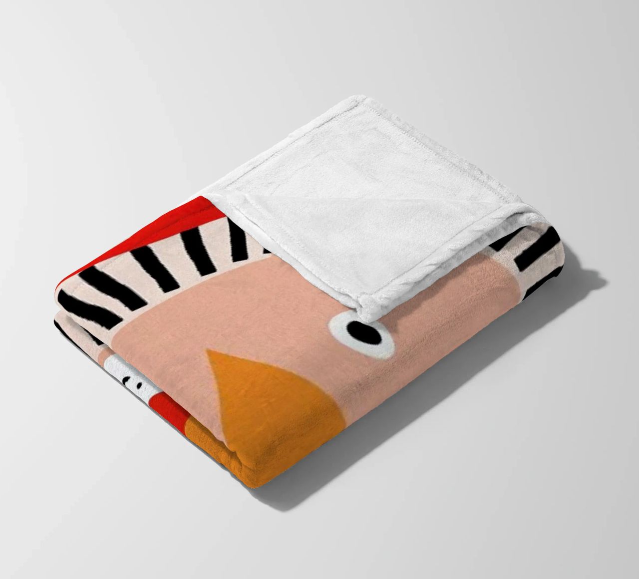 Well Dressed Lion coperta in pile da Little Flourishes