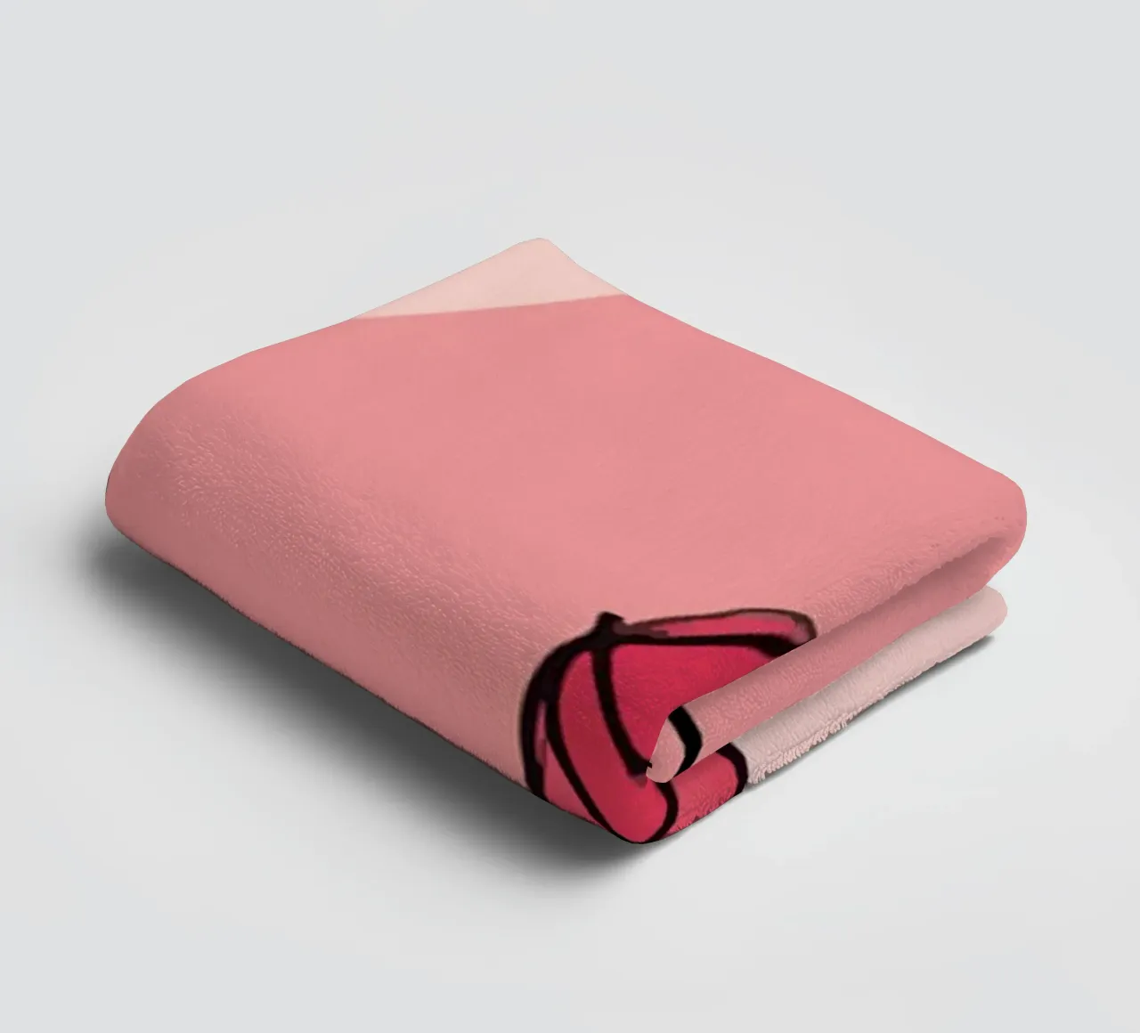Red roses on a delicate background towel by pixelbull - medieval art and more
