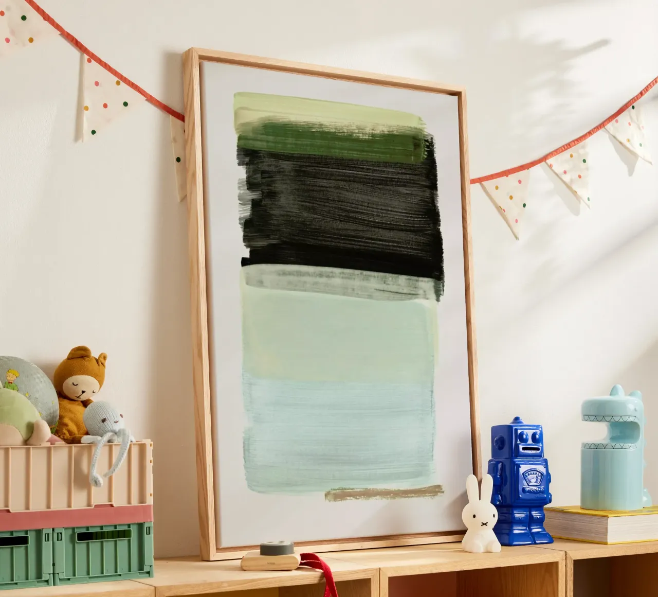 Minimalism 18 tela con Cornice a cassetta da IRIS LEHNHARDT FINE ART