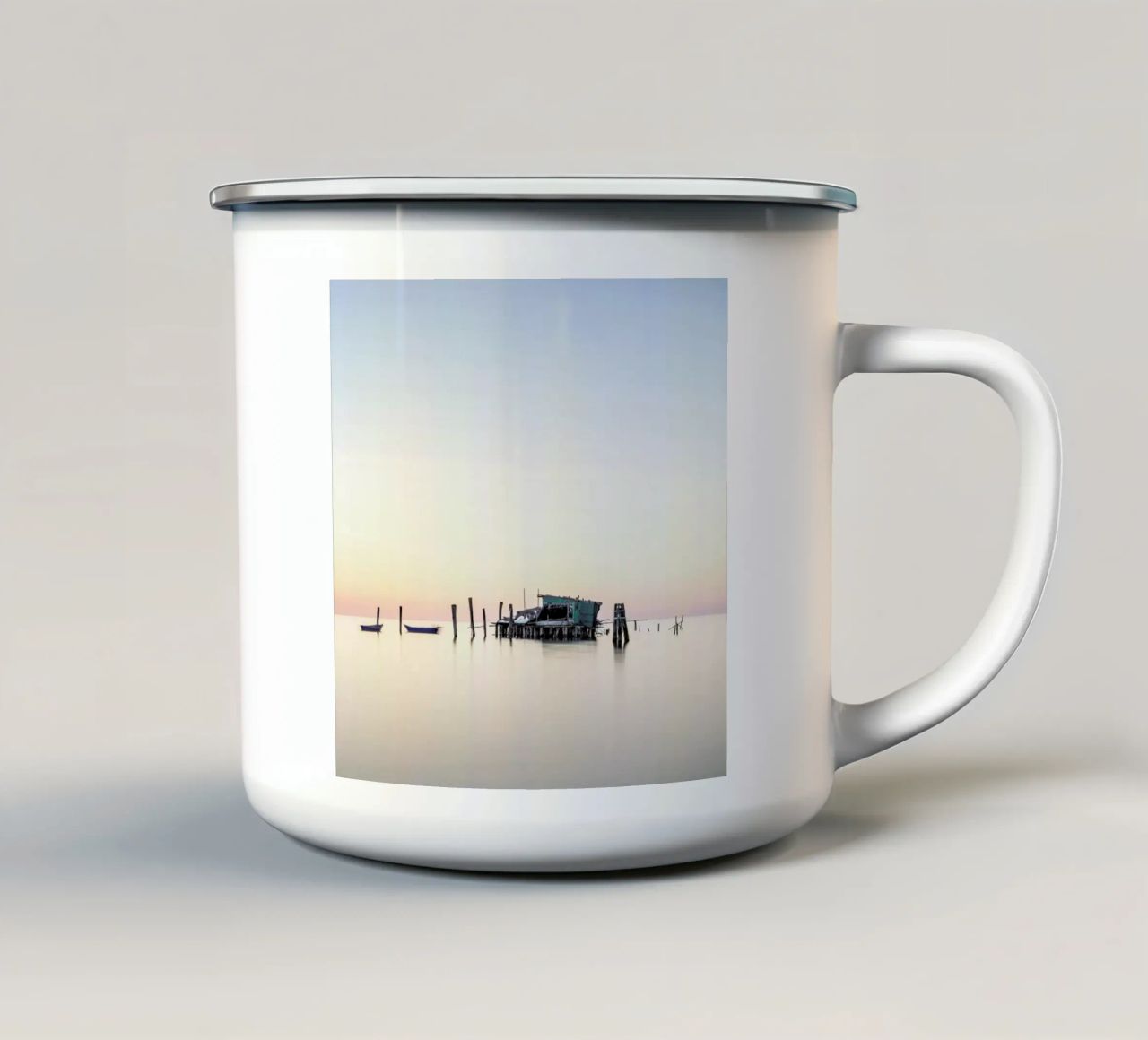 Venedig - Un Posto Tranquillo tazza in smalto da Håggard Photography | Ronny Behnert