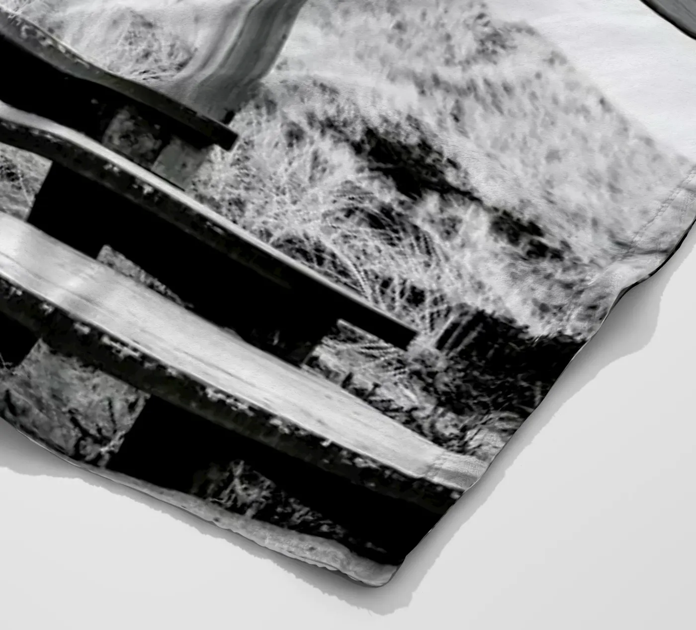 Sylt - Quermarkenfeuer Study 2 Fleecedecke von Håggard Photography | Ronny Behnert