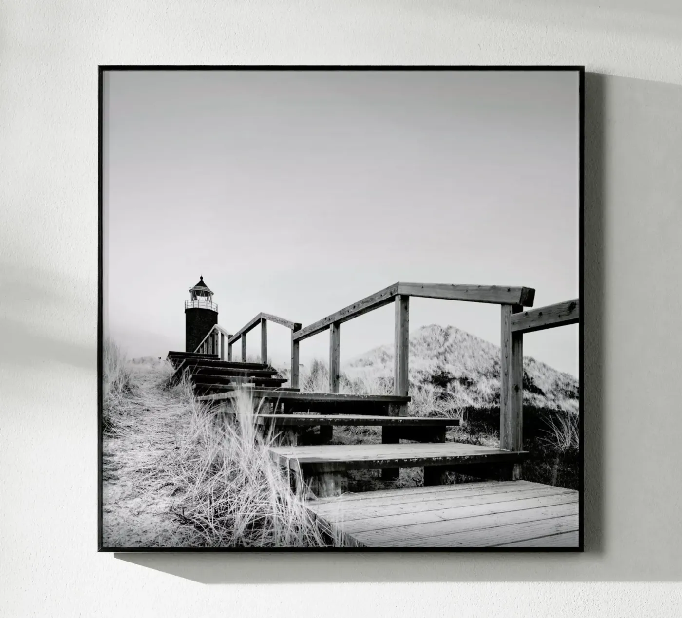Sylt - Quermarkenfeuer Study 2 Acryl-Glas von Håggard Photography | Ronny Behnert