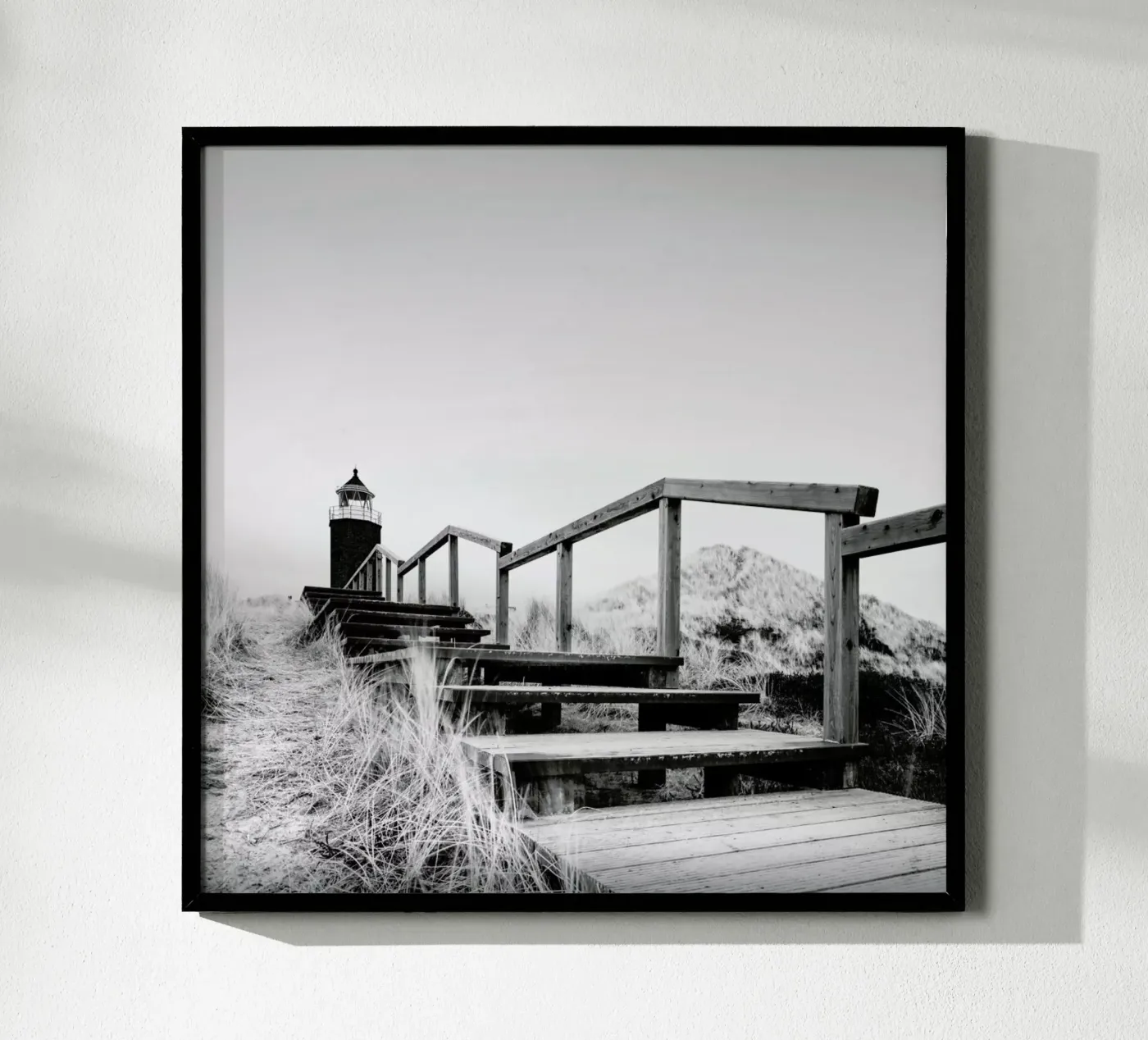 Sylt - Quermarkenfeuer Study 2 Poster von Håggard Photography | Ronny Behnert