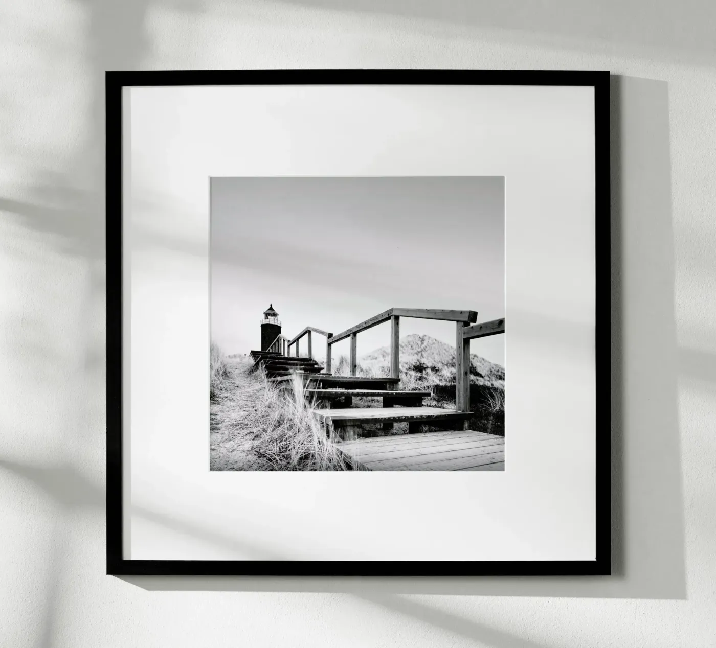 Sylt - Quermarkenfeuer Study 2 Poster von Håggard Photography | Ronny Behnert