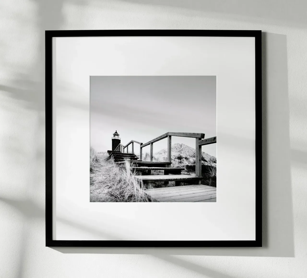 Sylt - Quermarkenfeuer Study 2 poster da Håggard Photography | Ronny Behnert