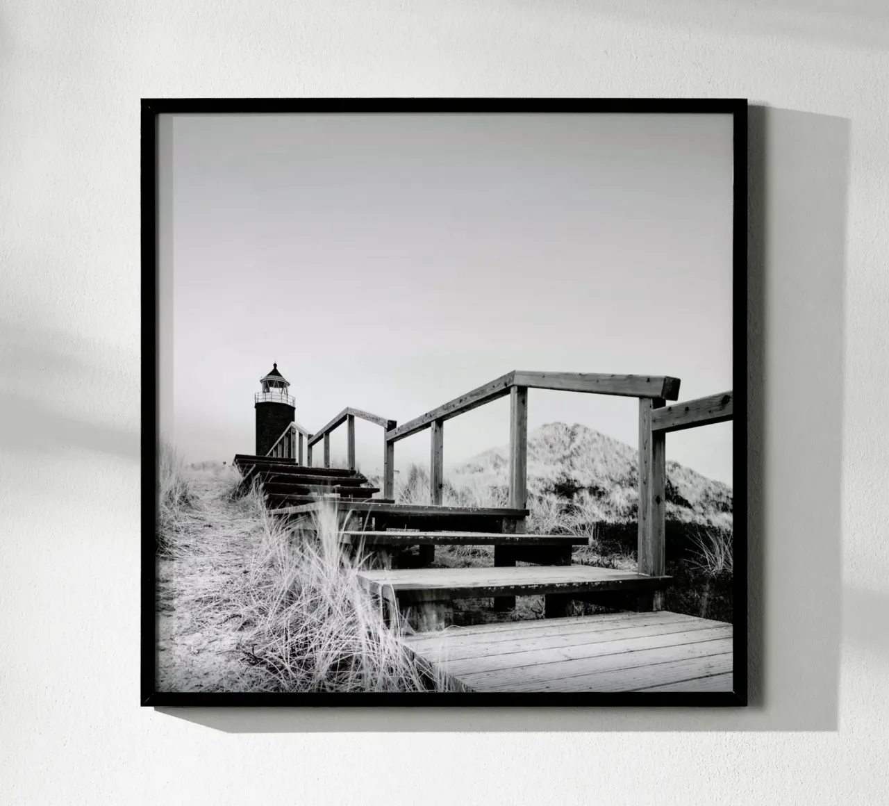 Sylt - Quermarkenfeuer Study 2 poster da Håggard Photography | Ronny Behnert