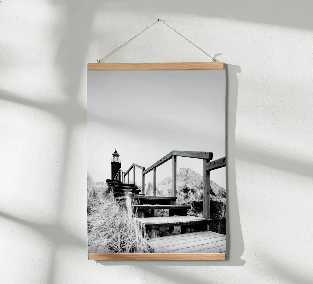 Sylt - Quermarkenfeuer Study 2 poster da Håggard Photography | Ronny Behnert