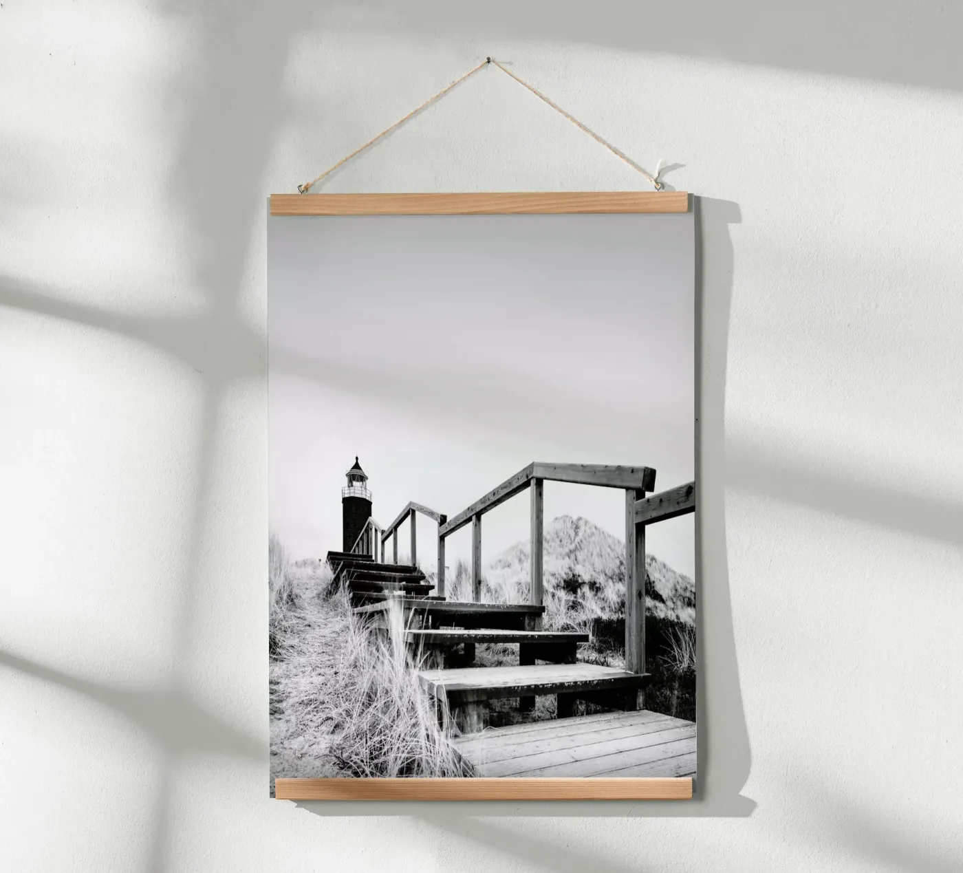 Sylt - Quermarkenfeuer Study 2 poster da Håggard Photography | Ronny Behnert