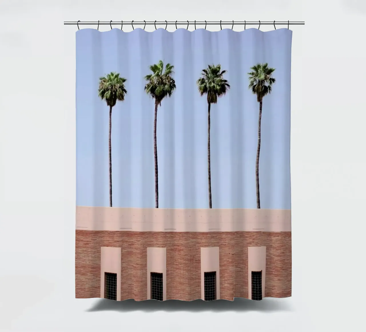 Palm Tree Factory tenda da doccia da Rupert Höller