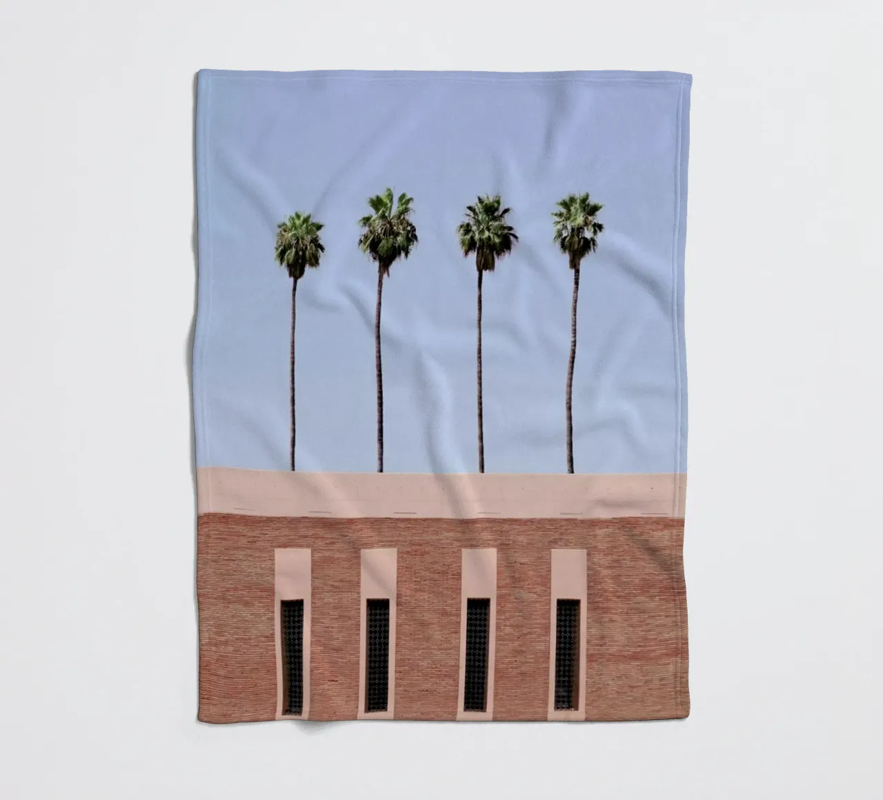 Palm Tree Factory coperta in pile da Rupert Höller