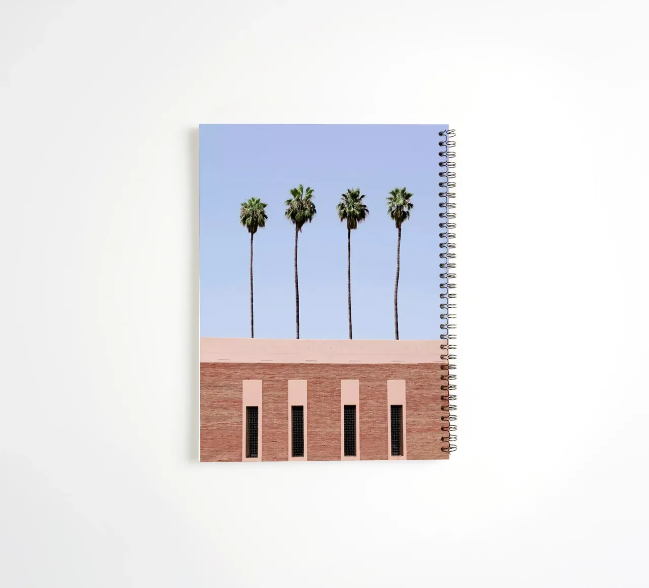 Palm Tree Factory spiral notebook by Rupert Höller