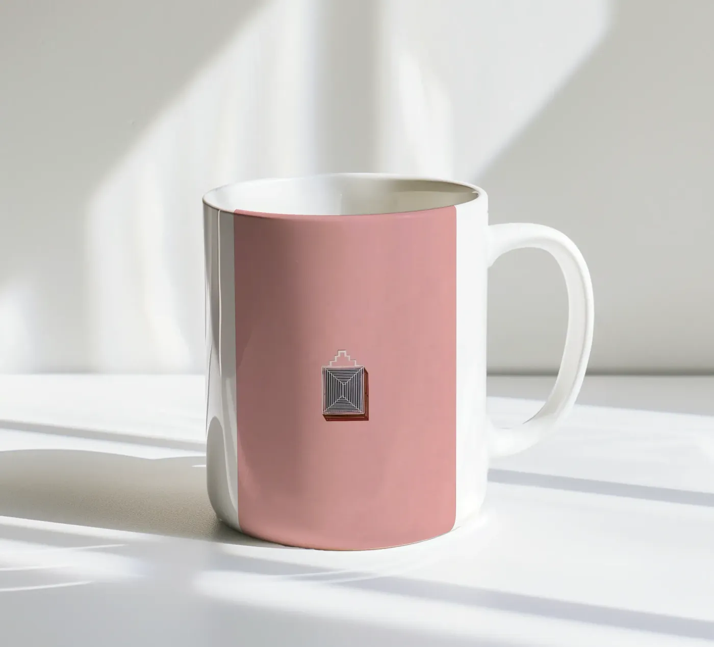 Maze ceramic mug by Rupert Höller