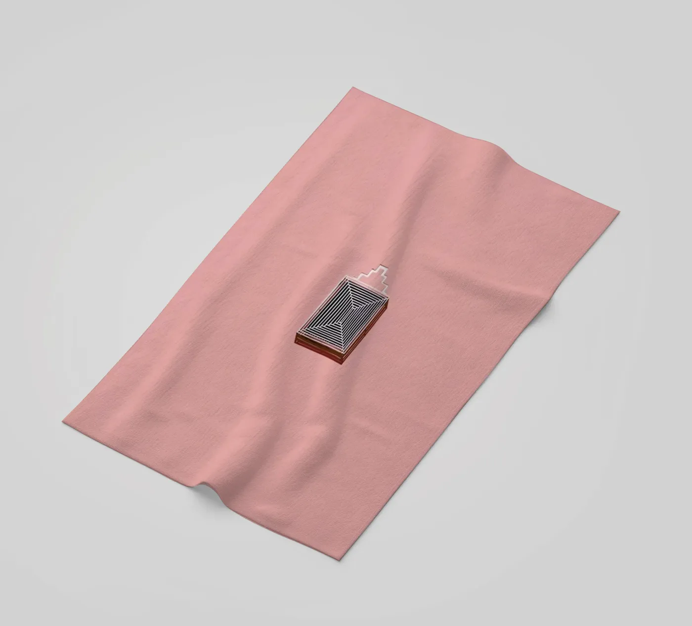 Maze beach towel by Rupert Höller