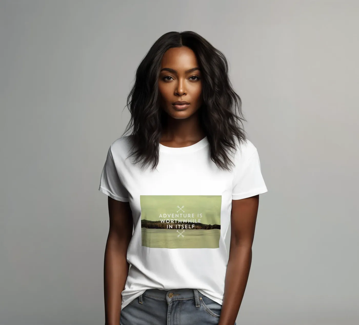 Worthwhile t-shirt da donna da Vintage Skies