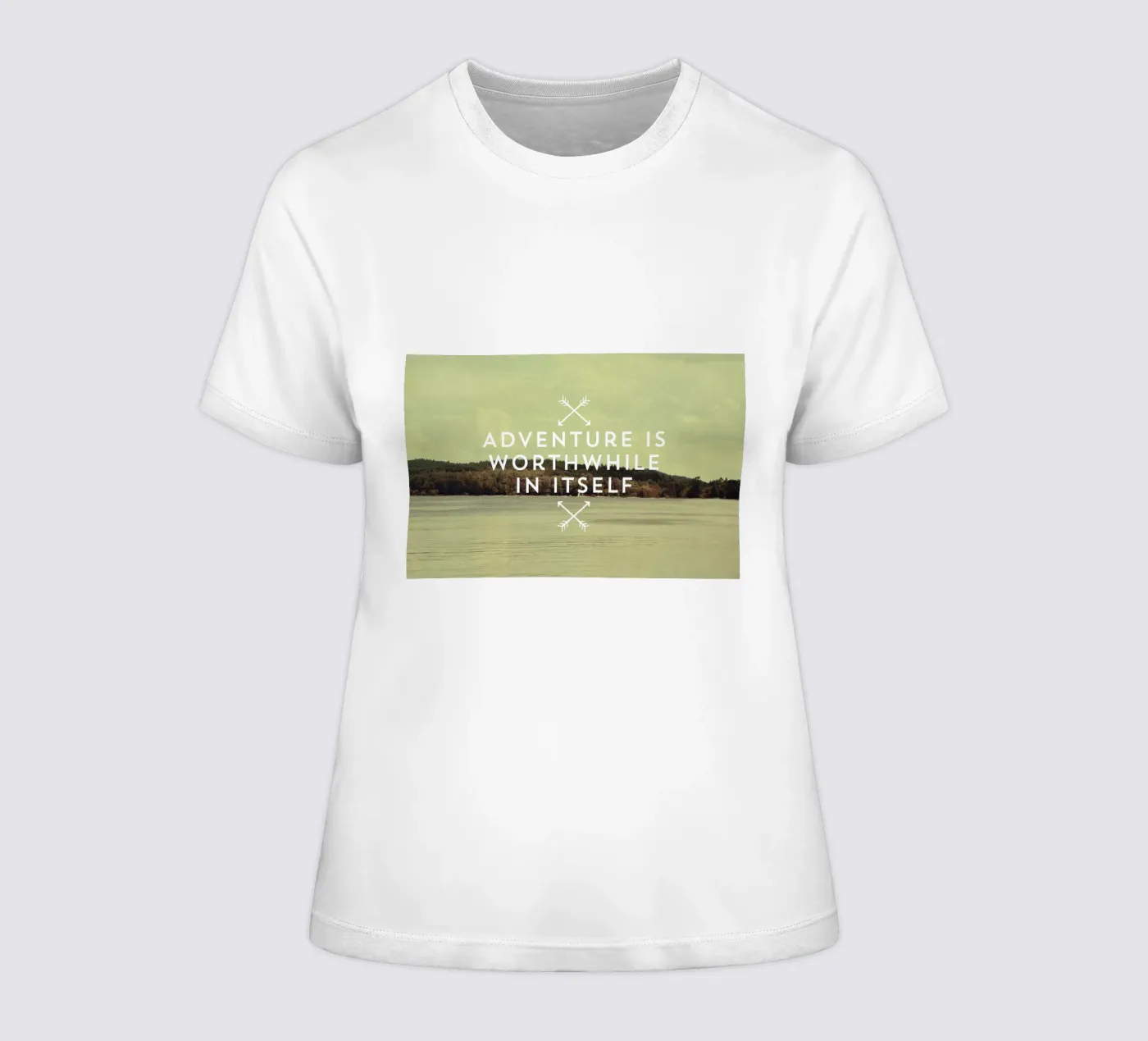 Worthwhile t-shirt da donna da Vintage Skies