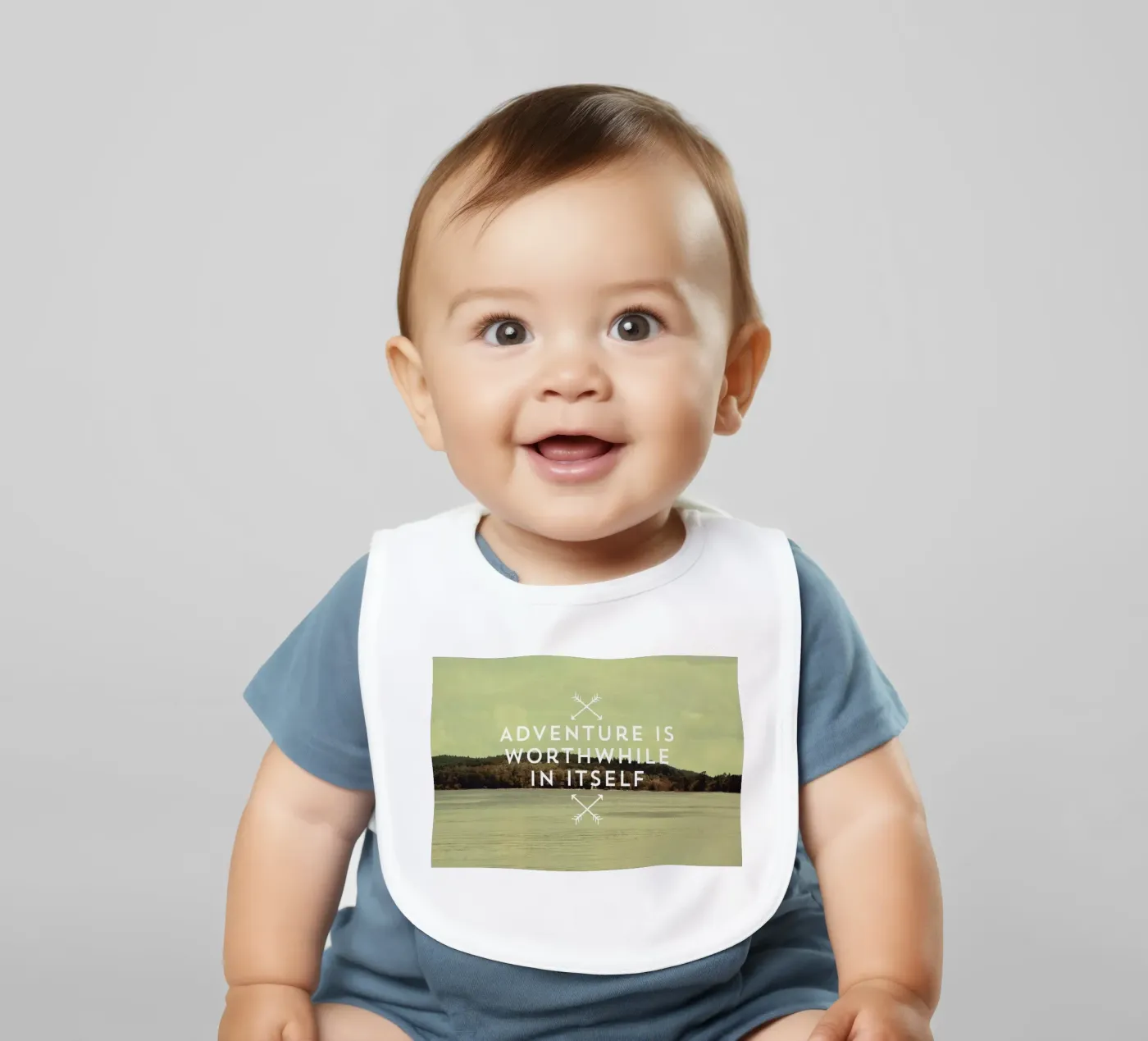 Worthwhile bavaglino da Vintage Skies