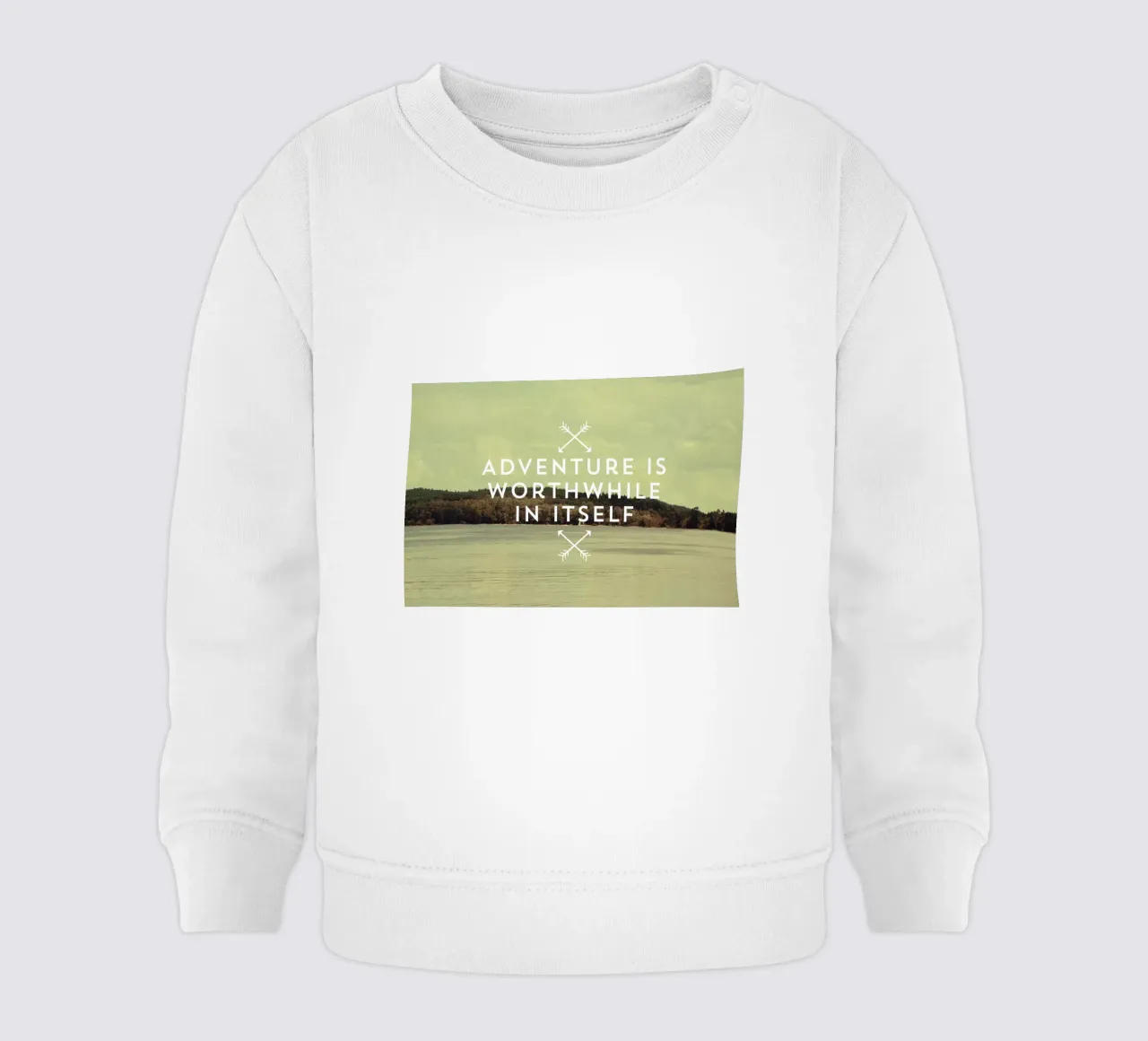 Worthwhile felpa neonato da Vintage Skies