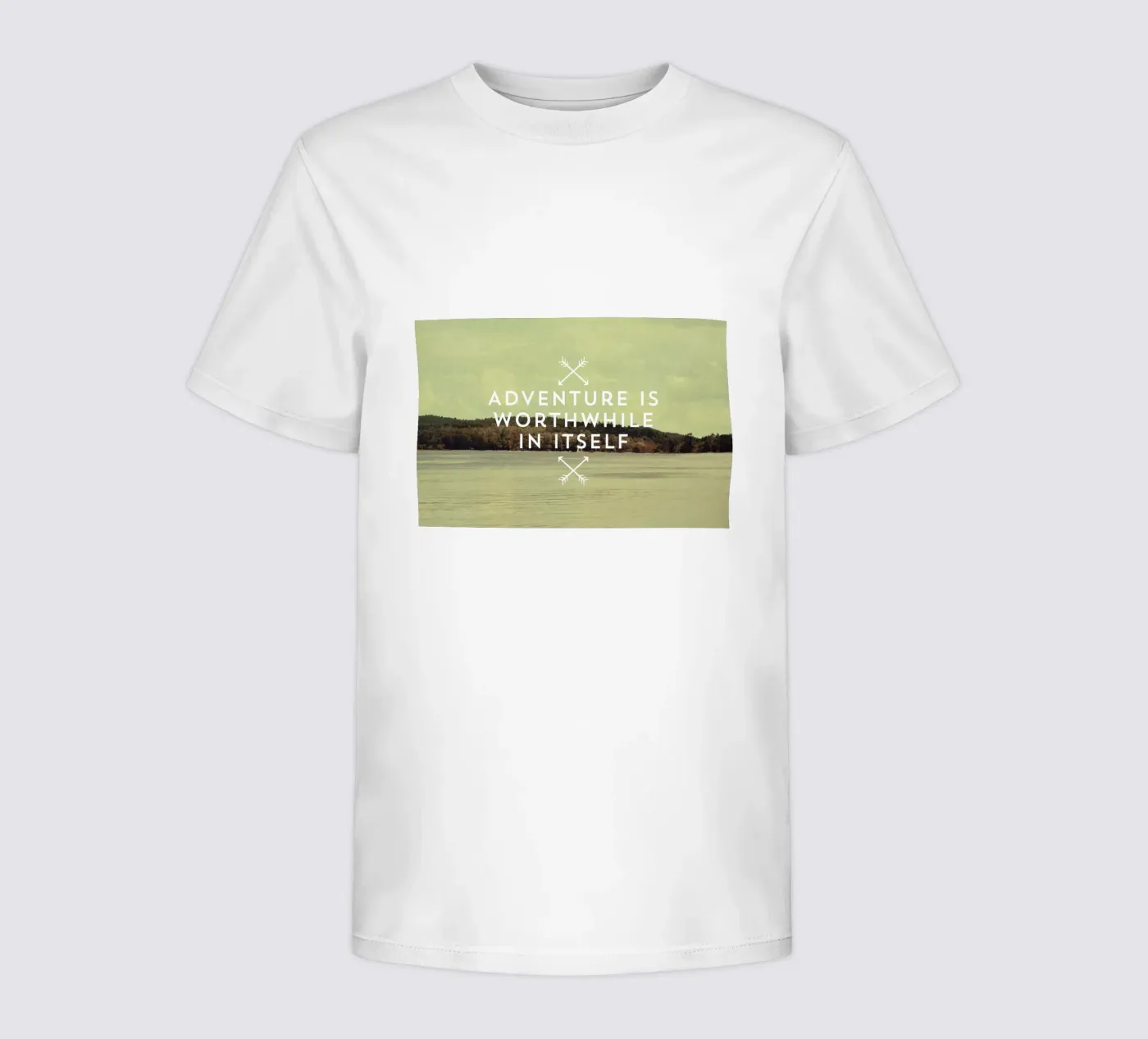 Worthwhile kids t-shirt by Vintage Skies