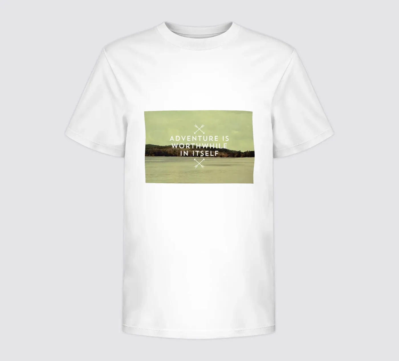 Worthwhile kids t-shirt by Vintage Skies