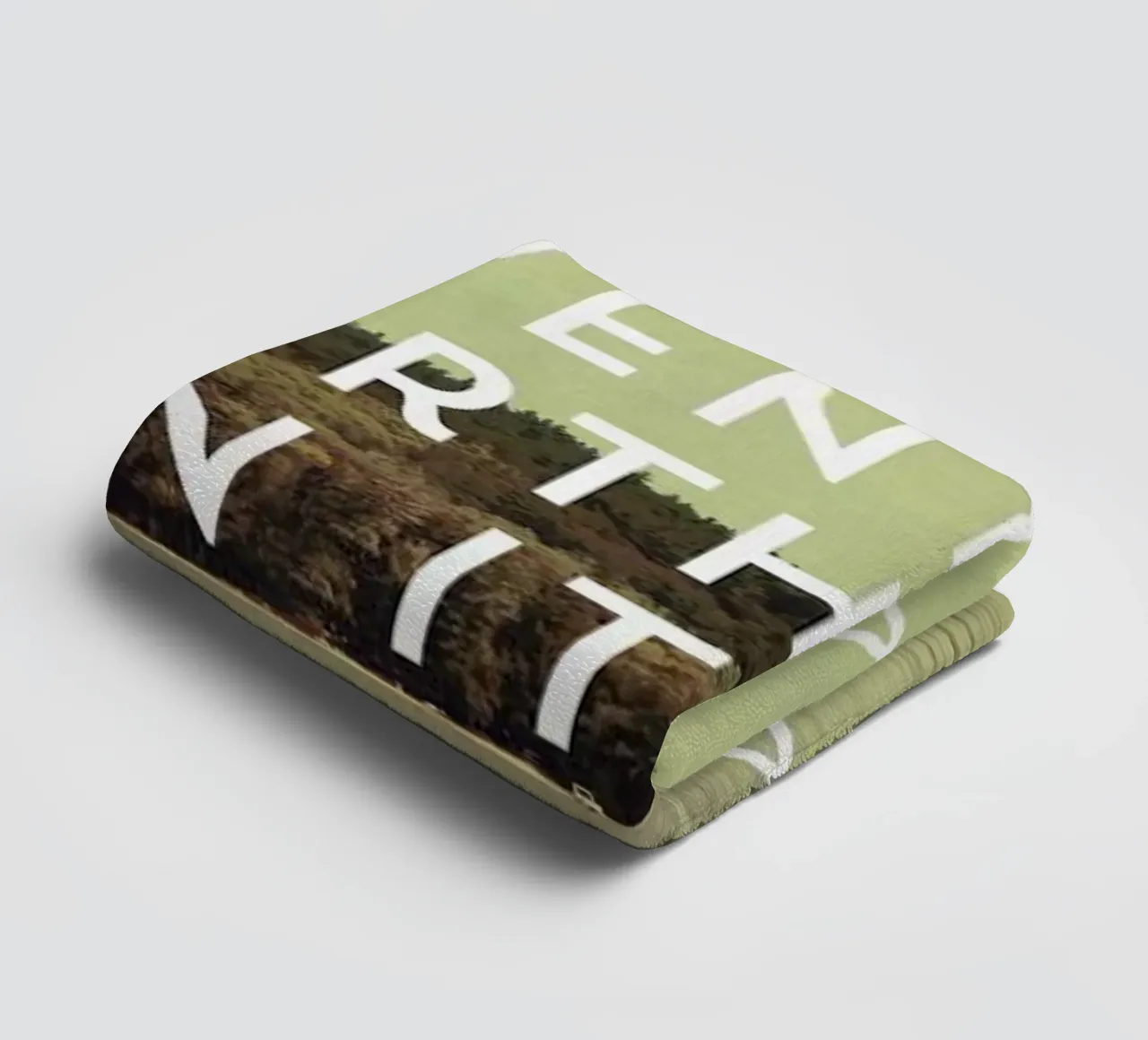 Worthwhile towel by Vintage Skies