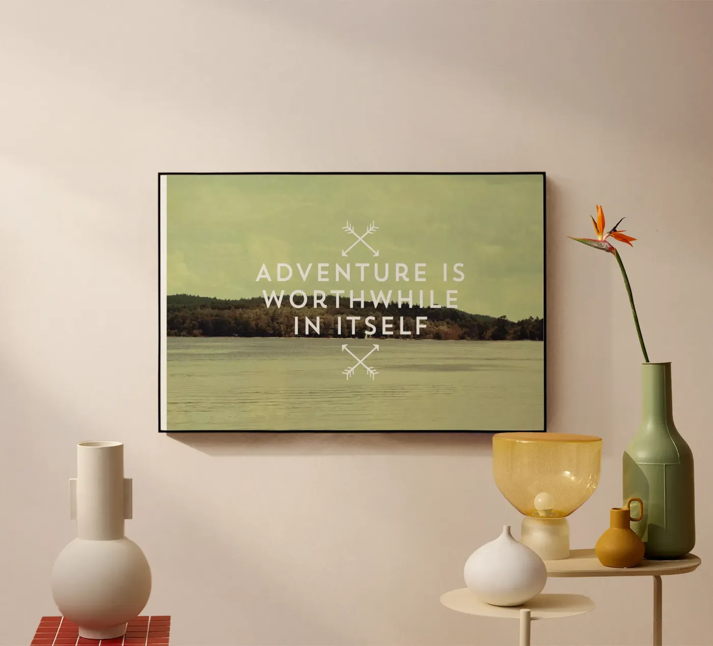 Worthwhile acryl van Vintage Skies