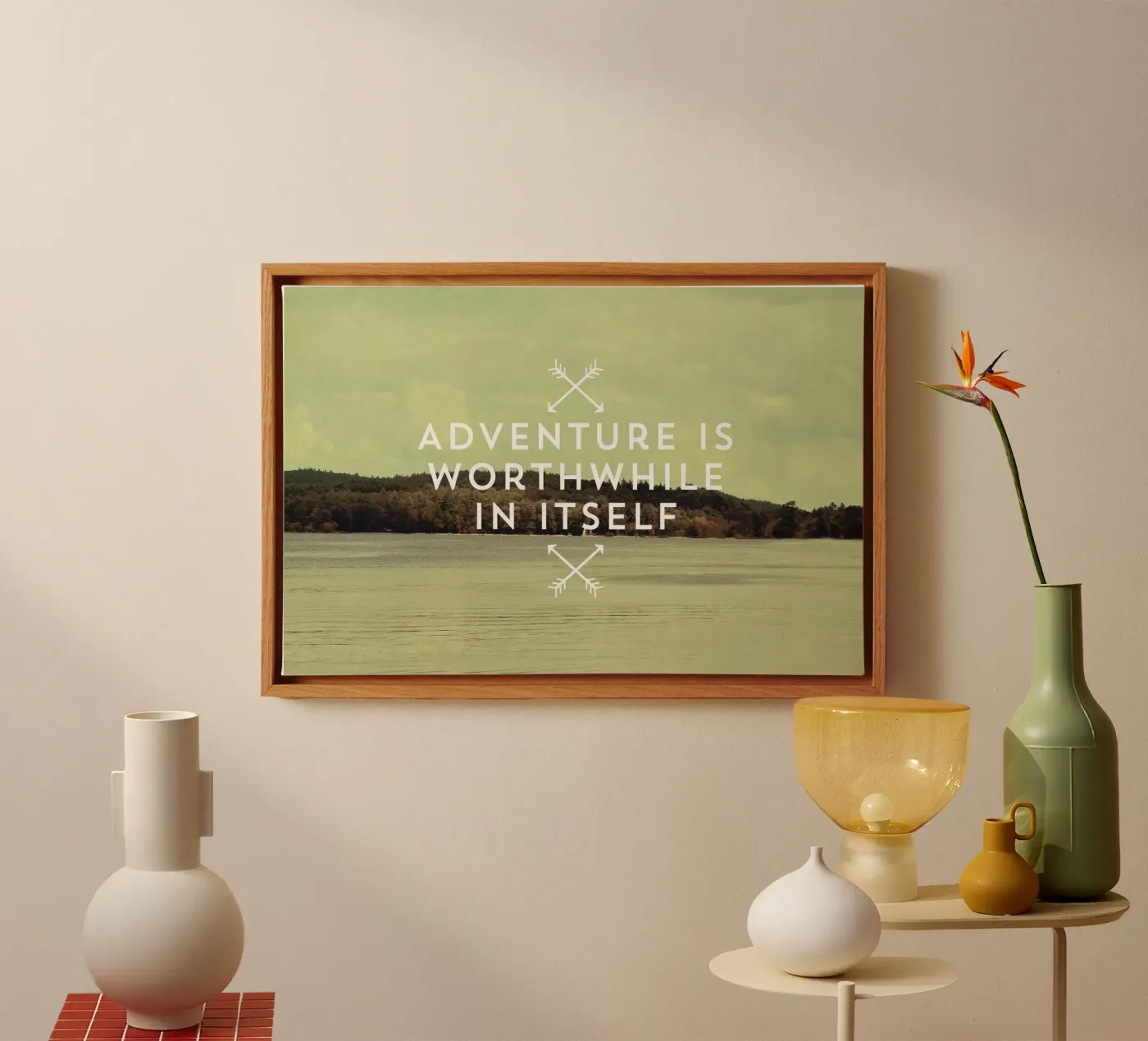 Worthwhile canvas by Vintage Skies