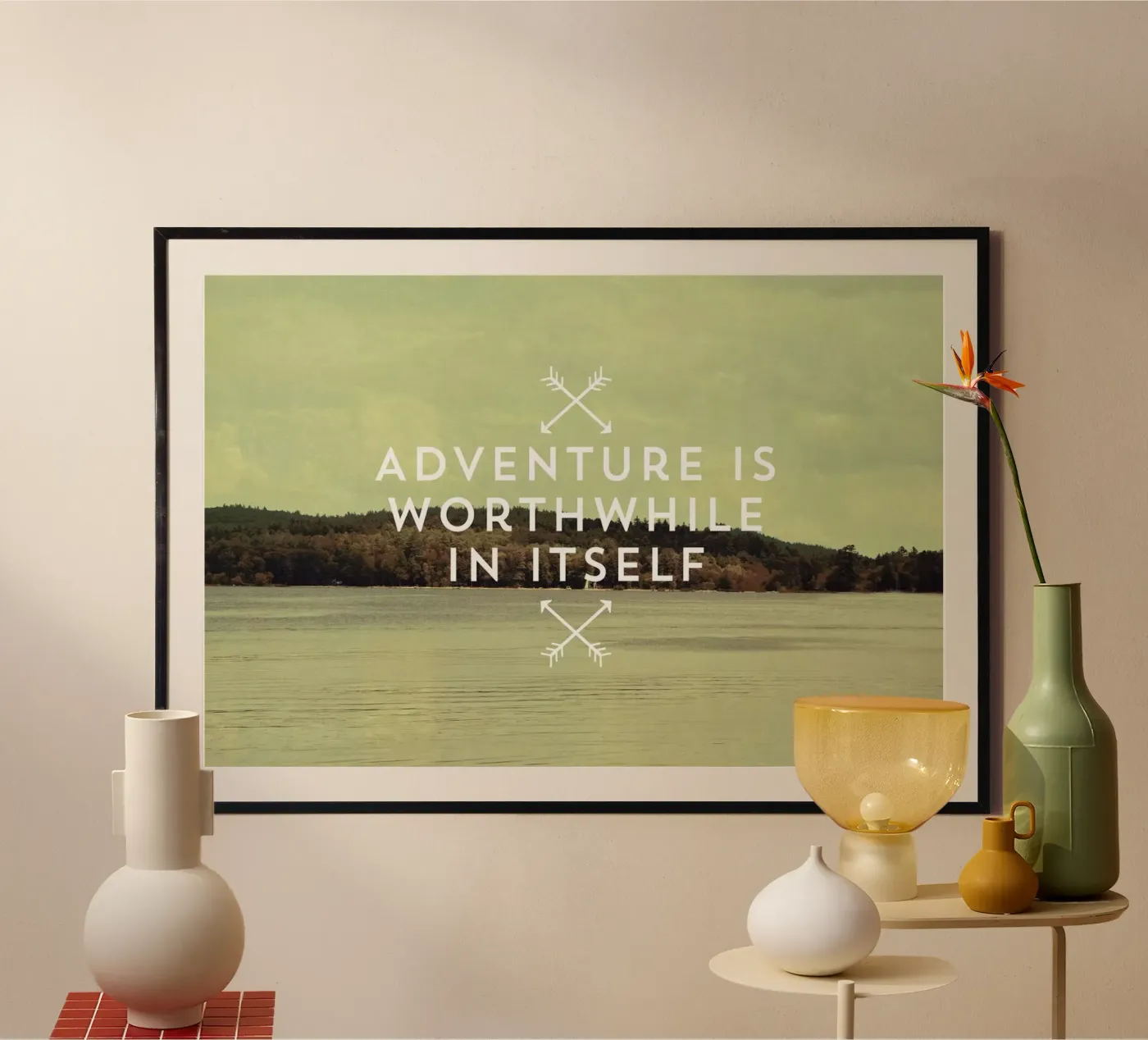 Worthwhile poster da Vintage Skies