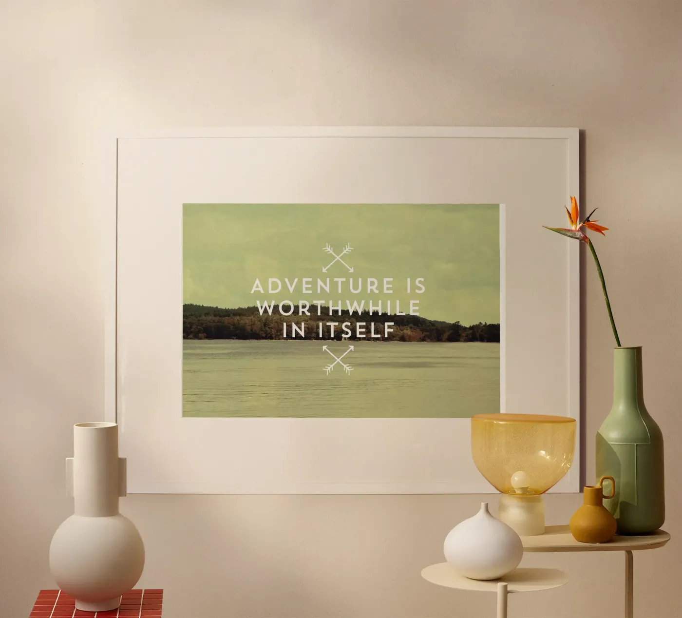 Worthwhile poster da Vintage Skies
