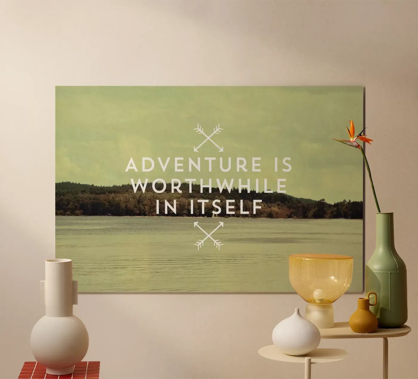 Worthwhile poster da Vintage Skies