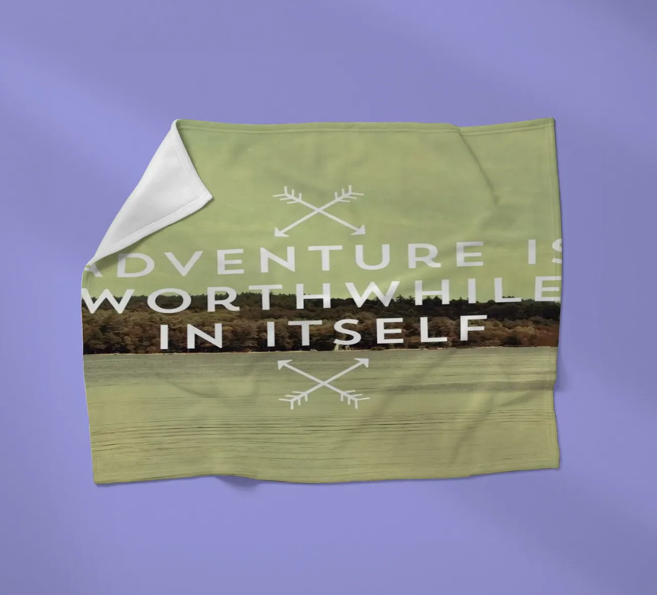 Worthwhile coperta in pile da Vintage Skies
