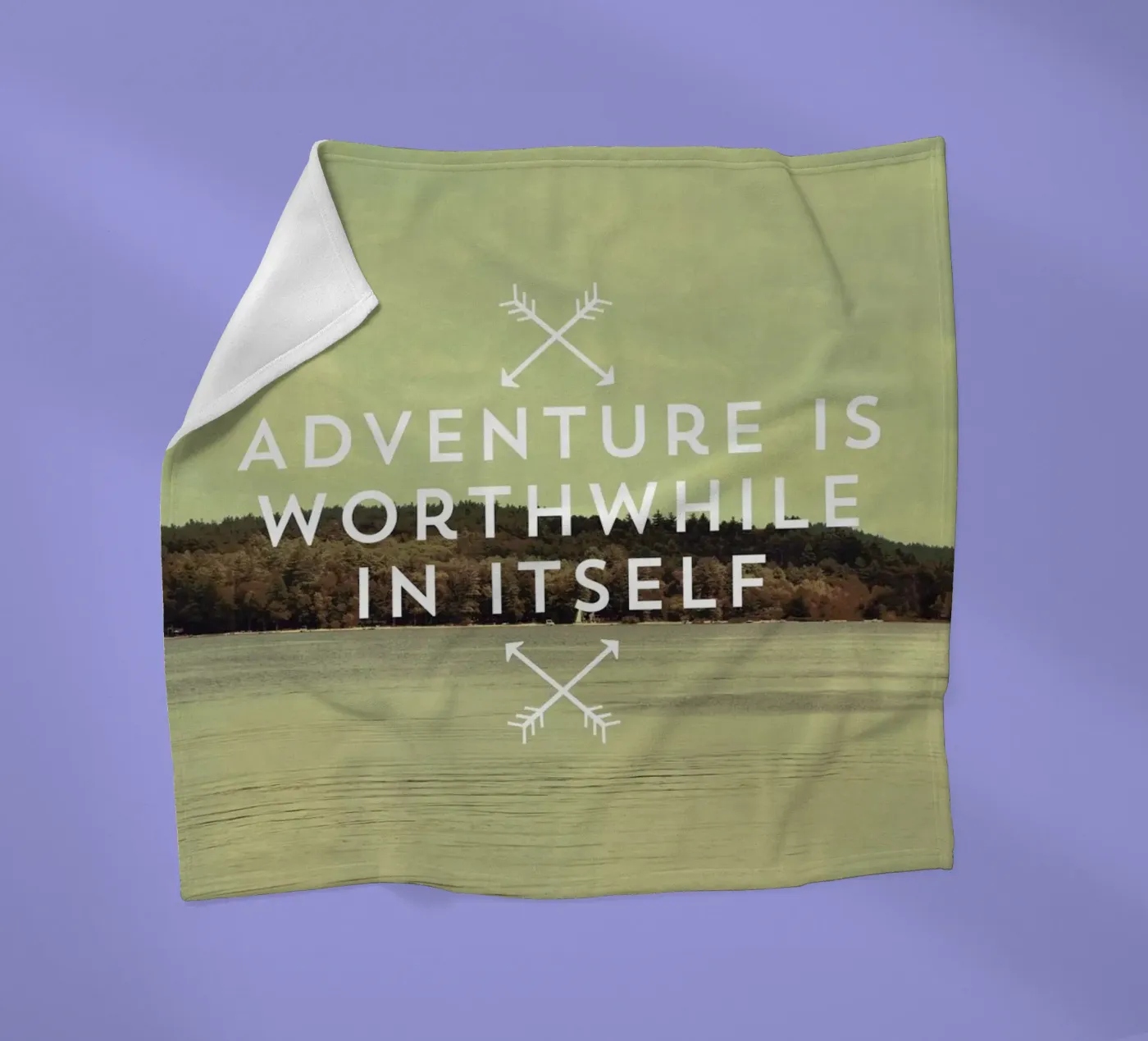 Worthwhile fleecedeken van Vintage Skies