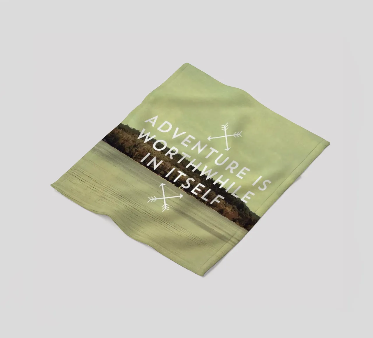 Worthwhile fleecedeken van Vintage Skies