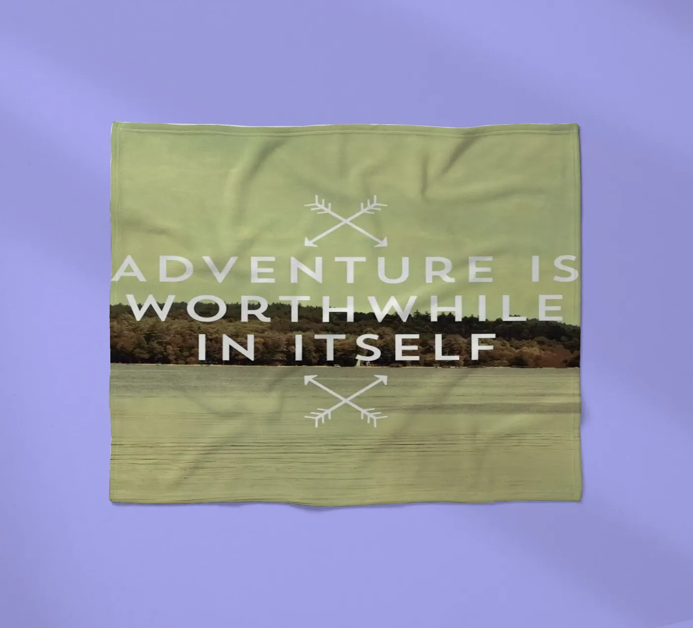 Worthwhile fleecedeken van Vintage Skies