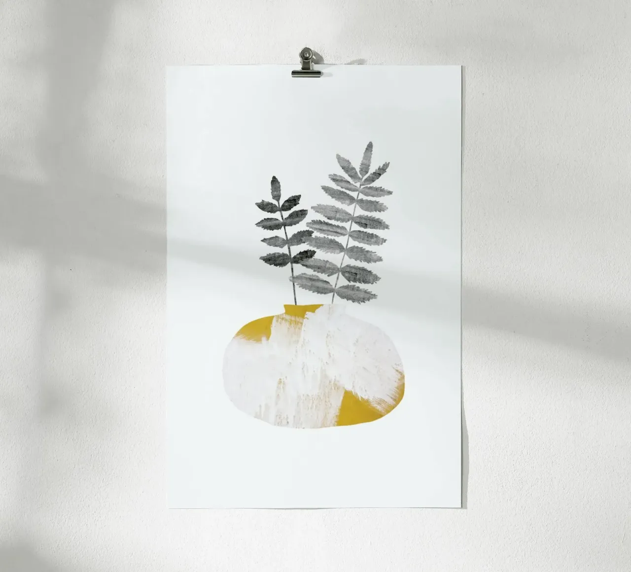 Urban Vases No. 4 poster con telaio in plastica da typealive