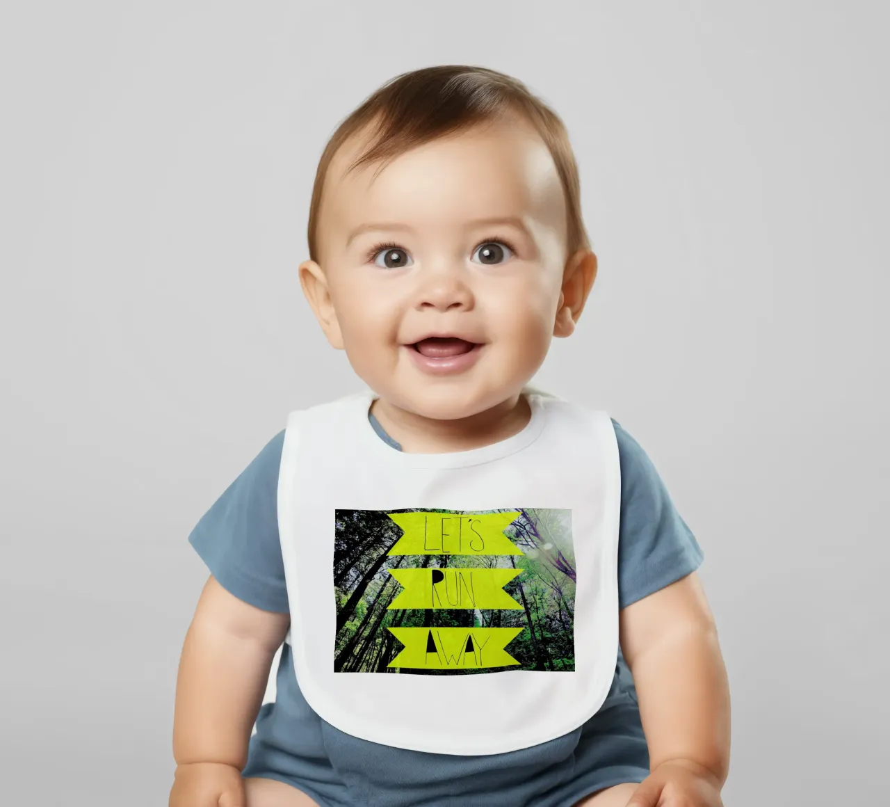 Let's Run Away - to the forest bavaglino da Leah Flores