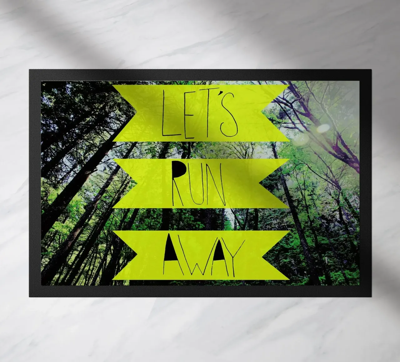 Let's Run Away - to the forest zerbino da Leah Flores